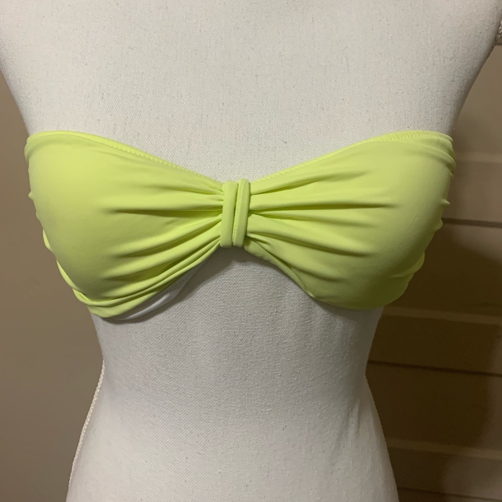 Victoria Secret vote band citron medium swimtop A